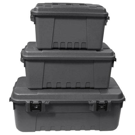 Plano Charcoal Grey Storage Trunks