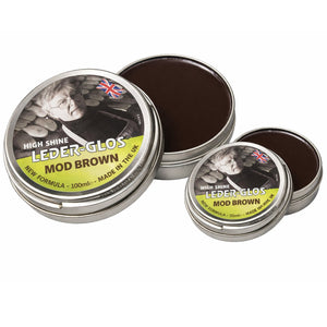Leder-Glos MOD Brown, high shine polish