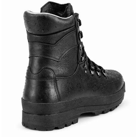 Alt-Berg black waterproof police boots