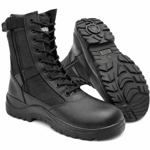 Magnum Centurion Black Boot With Side Zip