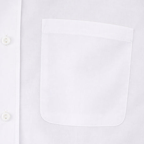 Cooneen Shirts & Tops Men's Short Sleeve Uniform Shirt With Epaulettes, White