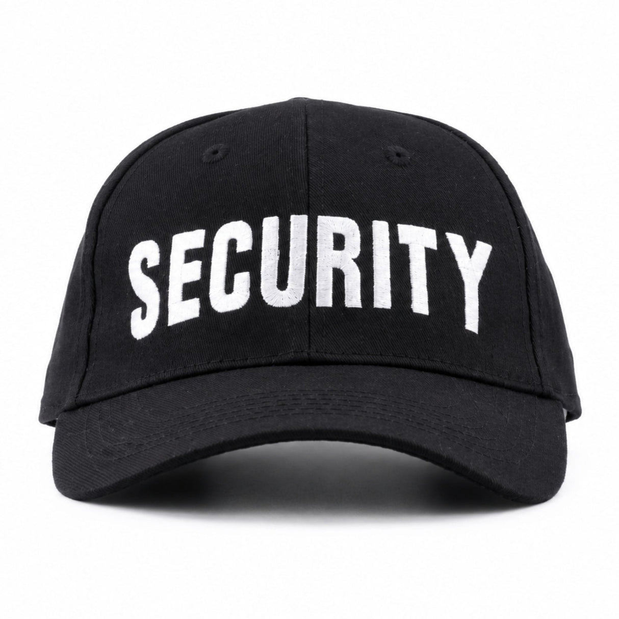 Mil-Tec Headwear Mil-Tec Black Security Baseball Cap