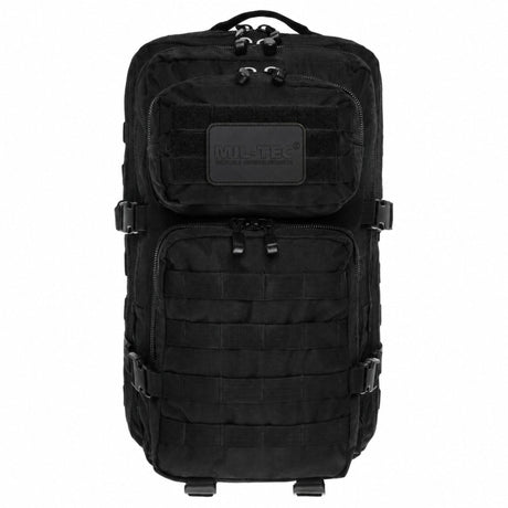 Mil-Tec Backpack Mil-Tex Black US Assault Backpack 36 Litre