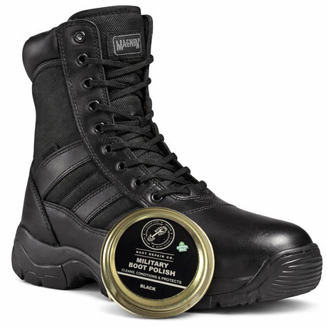 Black boot polish
