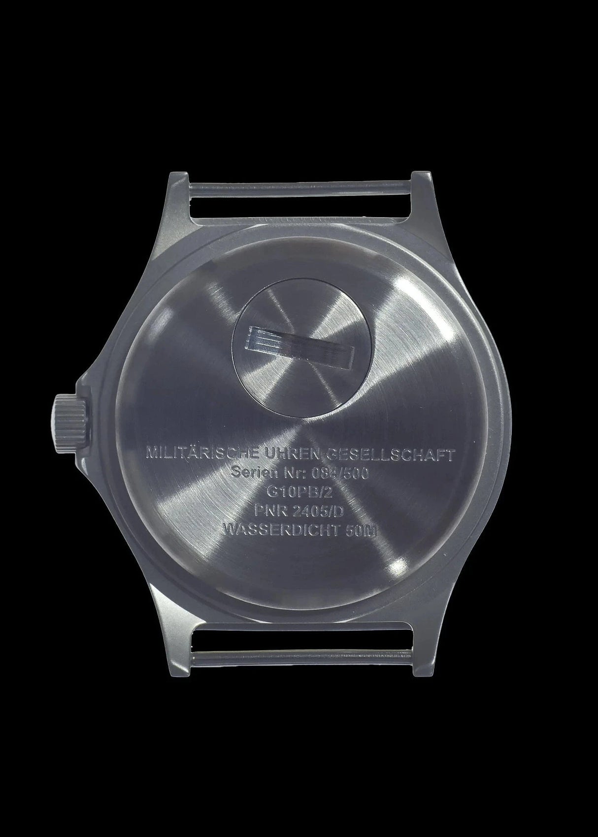 MWC Watches MWC G10 50m (165ft) Water Resistant NATO Pattern Military Watch with Satin Case Finish, Fixed Strap Bars, Sapphire Crystal and 60 Month Battery Life
