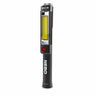 NEBO Big Larry 2 LED work light in black with COB LED strip and front power button