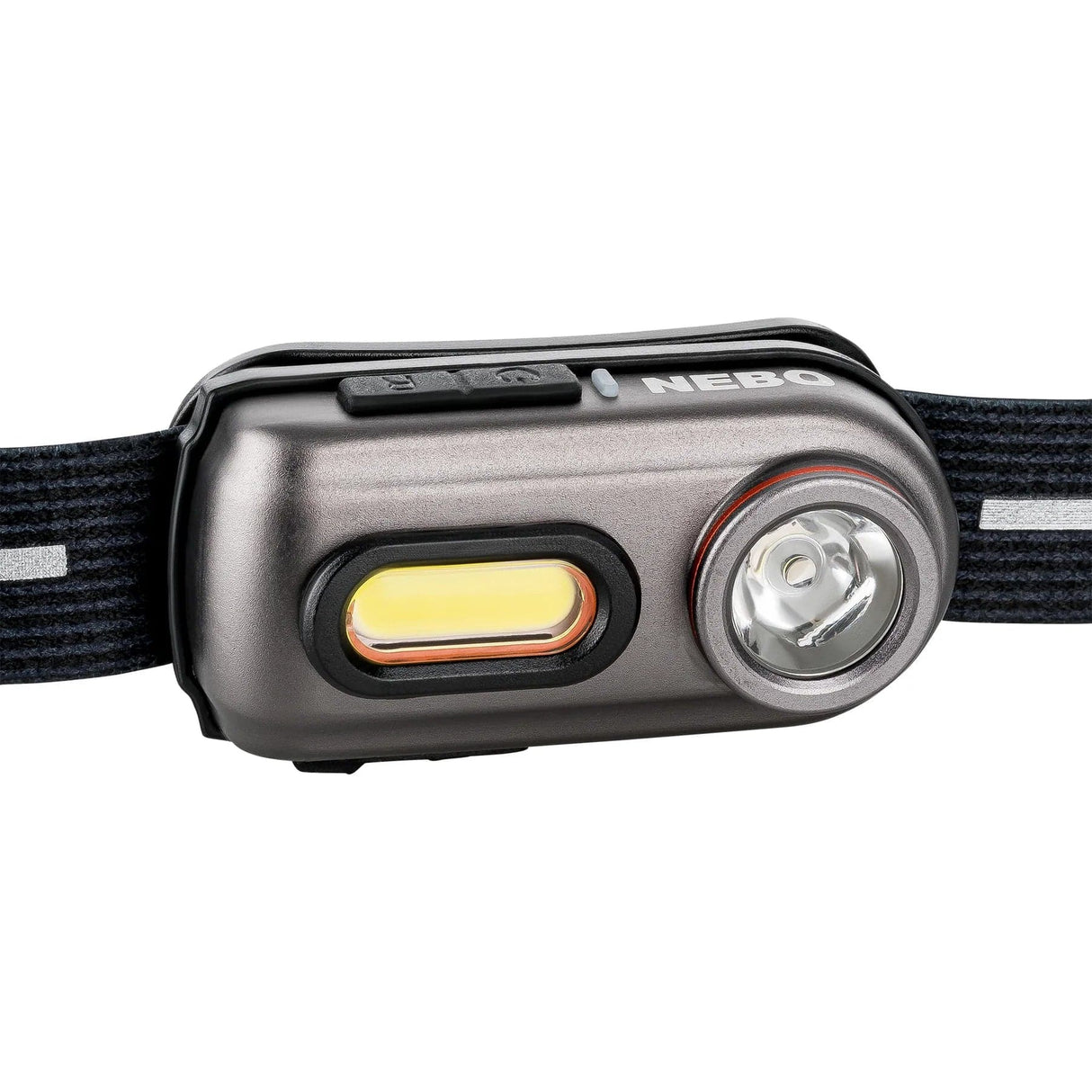 NEBO Head Torches NEBO Einstein 400 Rechargeable Headlamp White and Red LED