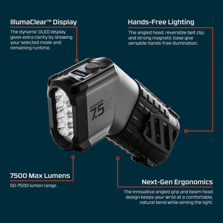 NEBO Torches NEBO Paradim 7500 Search Light