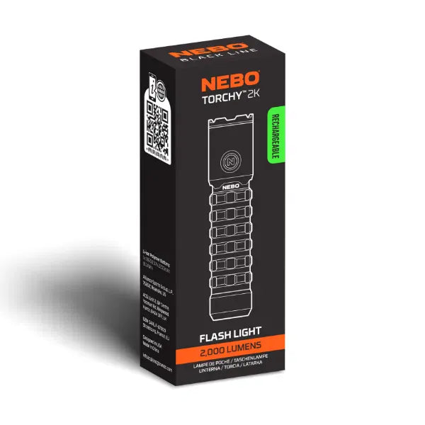 NEBO Torches Nebo Torchy 2K Black Line
