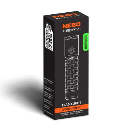 NEBO Torches Nebo Torchy 2K Black Line