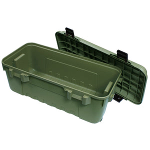 Plano olive green large storage boxes