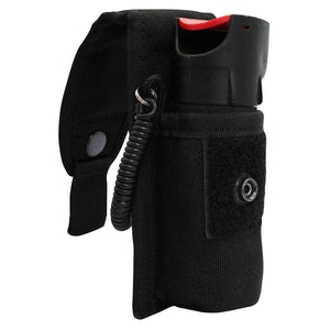Op Zulu CS Spray Holder Op Zulu Belt / Molle Spray Holder Pouch with Elasticated Lanyard Black