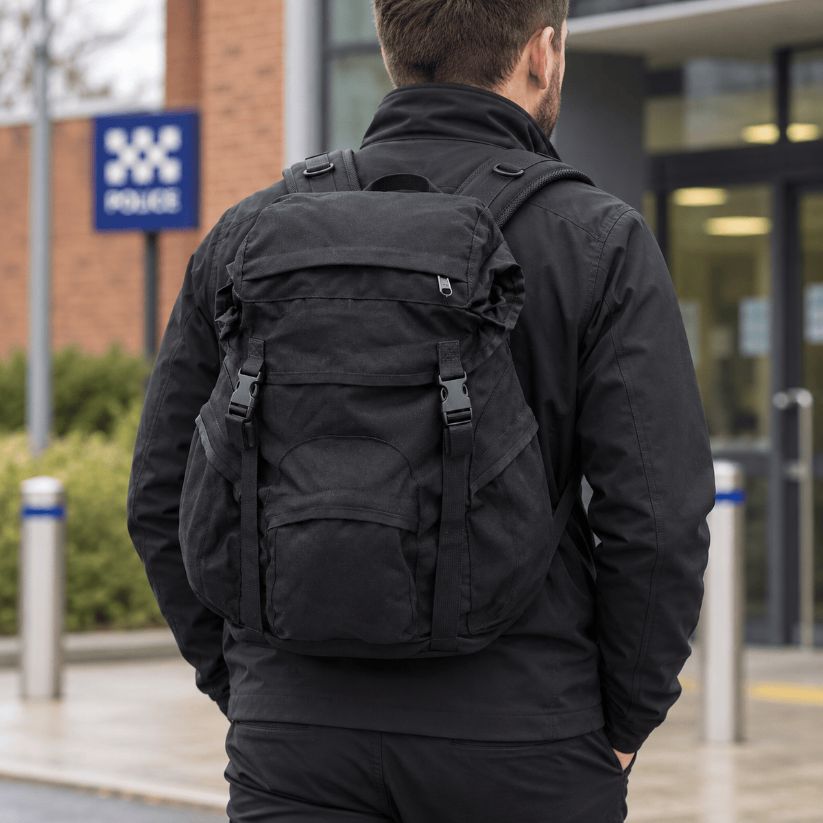 Op Zulu Backpack Op Zulu Classic 20L Pack with YKK Zippers Black