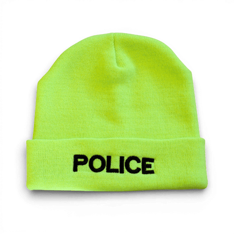 Op Zulu Headwear Yellow Op Zulu Police Beanie Hat