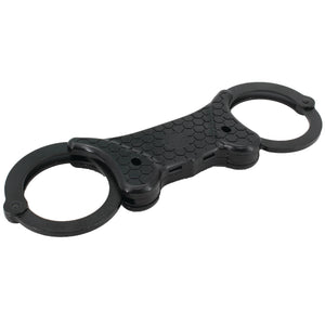 OP Zulu Handcuff Op Zulu Rigid Handcuffs Black 2 Sided Lock