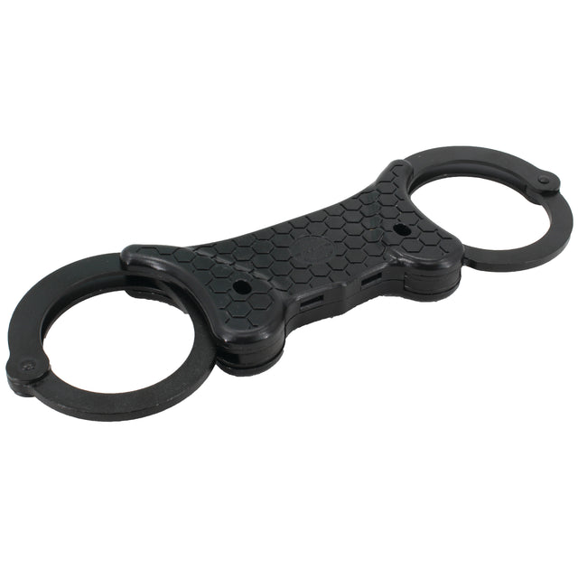 OP Zulu Handcuff Op Zulu Rigid Handcuffs Black 2 Sided Lock