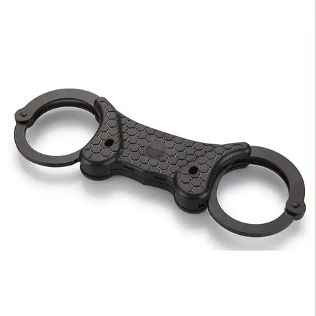 OP Zulu Handcuff Op Zulu Rigid Handcuffs Black 2 Sided Lock