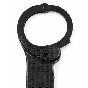 OP Zulu Handcuff Op Zulu Rigid Handcuffs Black 2 Sided Lock