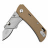 Twisted Assisted Utility Knife Tan PALLAS Utility Knife G10