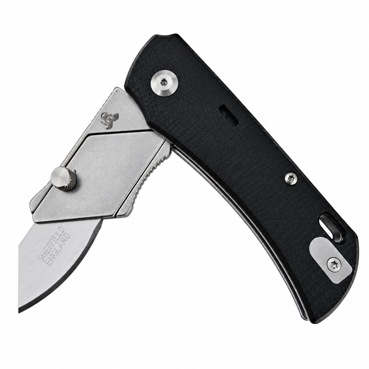 Twisted Assisted Utility Knife Black PALLAS Utility Knife G10