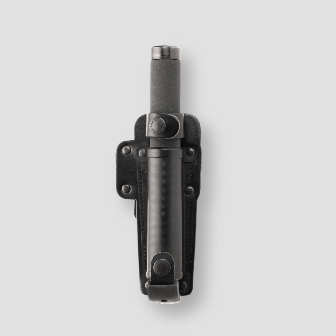 Expandable Baton Holder Leather Strap