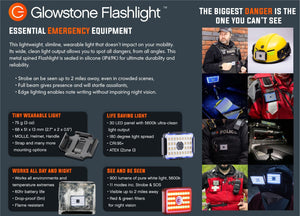 Glowstone Flashlight with Charging Base