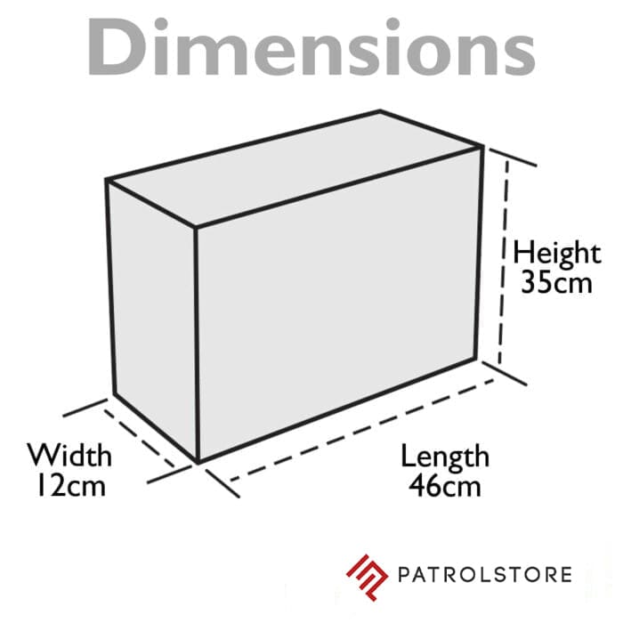 Plano Tactical Pistol Case Black