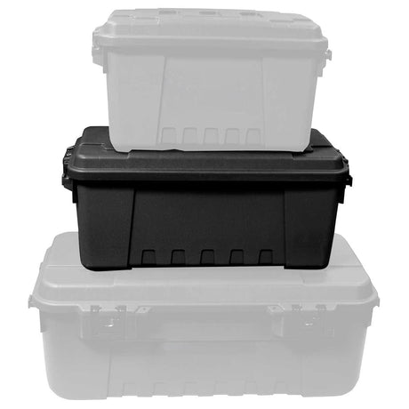 Medium black Plano storage trunk