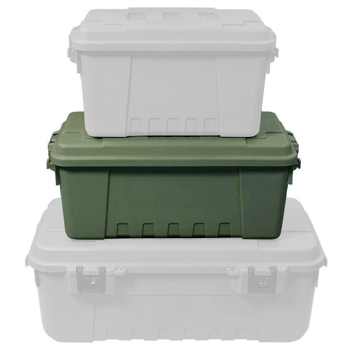 Medium Plano Storage Trunk - Olive Green
