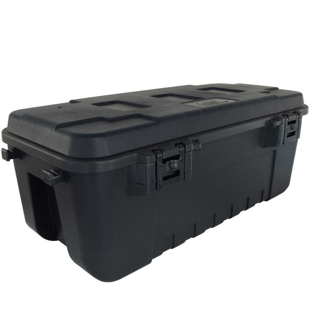 Plano Storage Box Single Plano Pro-Grade Storage Trunks, Black