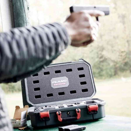 Plano Firearms Accessories Plano Rustrictor Waterproof All-Weather 2 Pistol Case