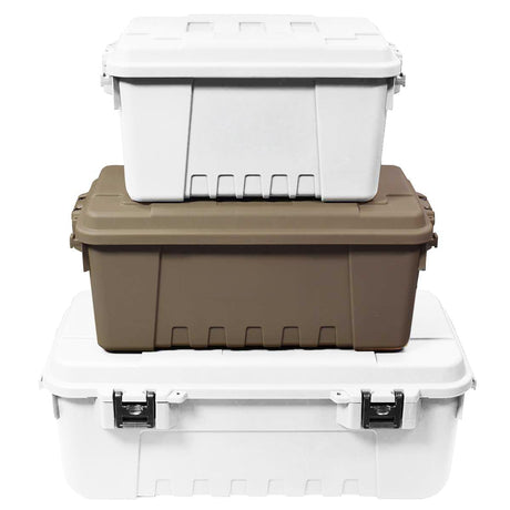 Medium Tan Storage Crate - Plano