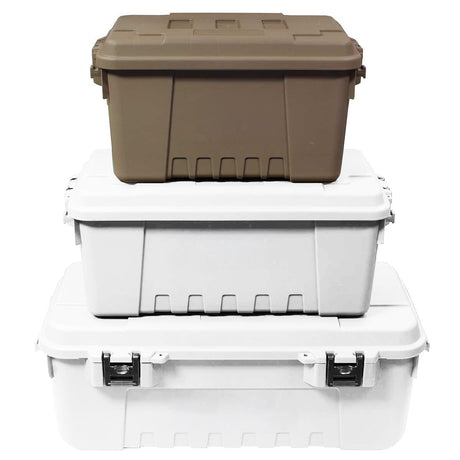Small Tan Storage Crate - Plano