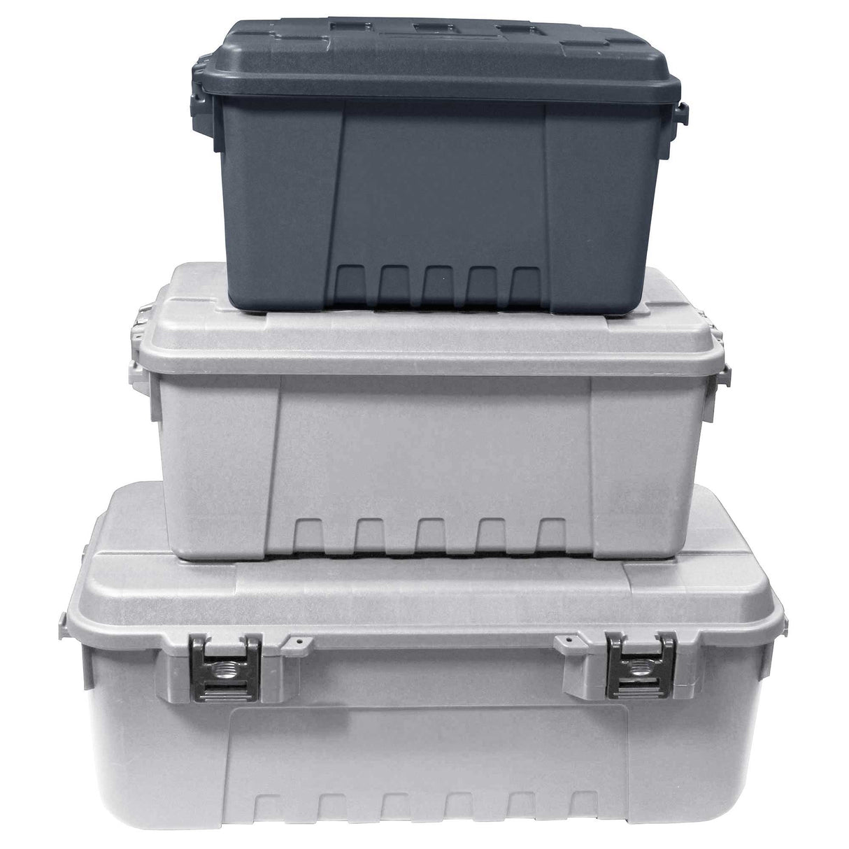 Plano Storage Box Small Plano Tactical Storage Trunks, Charcoal Grey