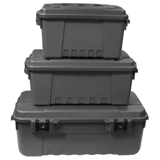 Plano Storage Box Plano Tactical Storage Trunks, Charcoal Grey