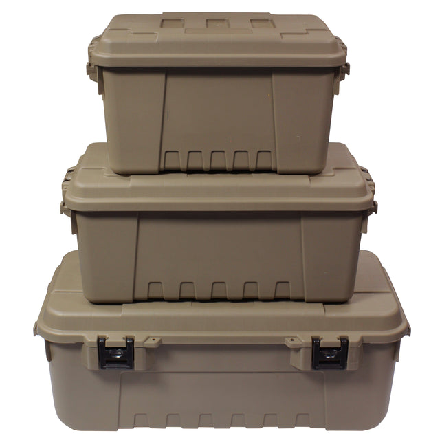 Plano Storage Box Plano Tactical Storage Trunks, Desert Tan