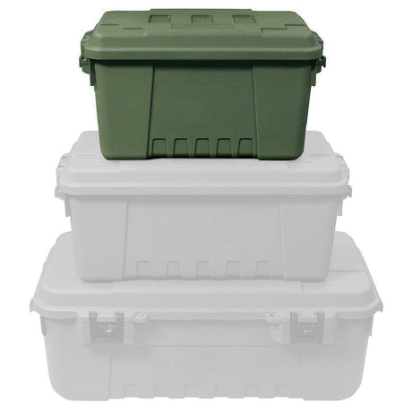 Plano Storage Box Small Plano Tactical Storage Trunks, Olive green