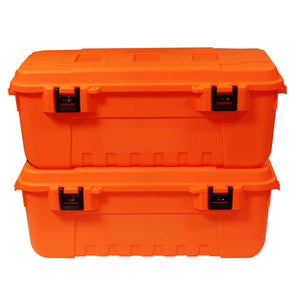 Plano Storage Box Large - Double Pack Plano Tactical Storage Trunks, Orange