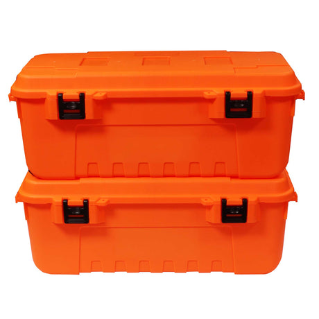 Plano Storage Box Large - Double Pack Plano Tactical Storage Trunks, Orange