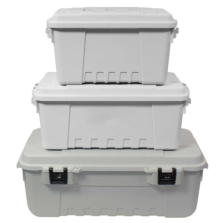 Plano Storage Box Large Plano Tactical Storage Trunks, Smoke Grey