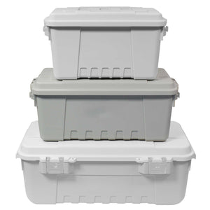 Plano Storage Box Medium Plano Tactical Storage Trunks, Smoke Grey
