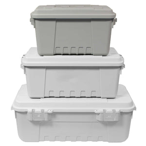 Plano Storage Box Small Plano Tactical Storage Trunks, Smoke Grey