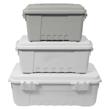 Plano Storage Box Small Plano Tactical Storage Trunks, Smoke Grey