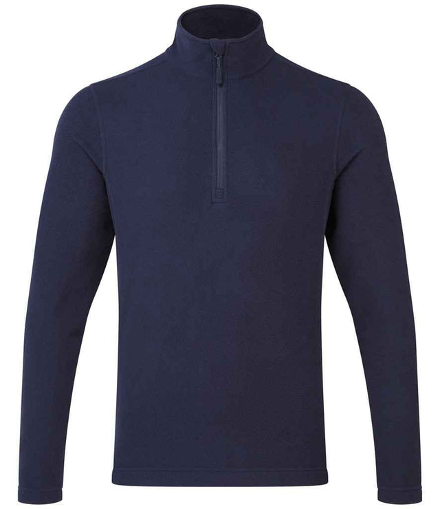 premier Tops Premier Unisex Recyclight® 1/4 Zip Fleece Navy