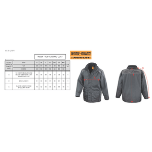 Pencarrie Coats Result Work-Guard Vostex Long Coat