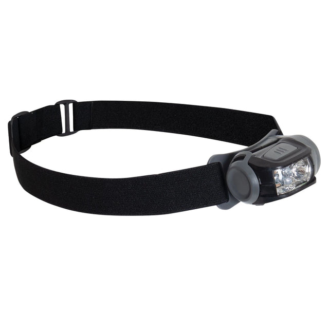 Rothco Black Cree LED Headtorch with adjustable elastic headband and compact LED light housing