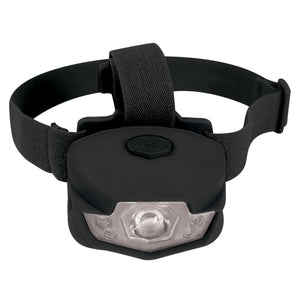 Rothco Deluxe 5-Bulb LED Headtorch in black with adjustable elastic head straps and front LED light