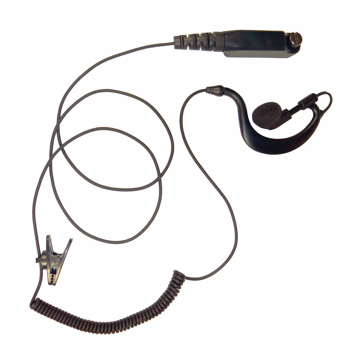 PJ&RHS Earpieces Rubber G Shape Earpiece for Tetra Sepura STP8000 STP9000 SC2020 SC2120