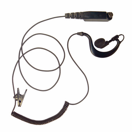 PJ&RHS Earpieces Rubber G Shape Earpiece for Tetra Sepura STP8000 STP9000 SC2020 SC2120