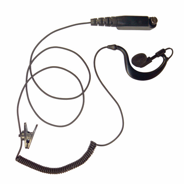 PJ&RHS Earpieces Rubber G Shape Earpiece for Tetra Sepura STP8000 STP9000 SC2020 SC2120